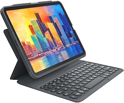 Zagg iPad 10.9 (11th Gen) 2025 & (10th Gen) 2022 Pro Keys Connect Wireless Keyboard with Detachable Case - Black