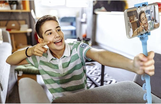 Digipower Vlogging Go Viral Octopus Suction Phone Holder 10 Powerful Suction Cups 19in Long Extreme Grip on Any Surface