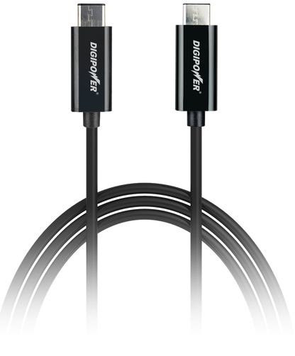 Digipower Digipower Charge & Sync Cable USB-C to USB-A 15W 6ft - Black