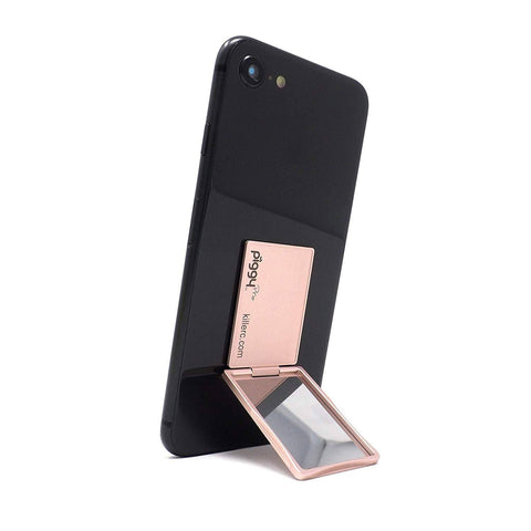 Killer Concepts Smart Phone Flip Stand Multiple Angles with Concealed Mirror - Magnetic Mount Compatible - Silver - Single - product image 5 of 5
