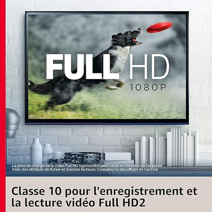 SanDisk Ultra MicroSD Memory Card 64GB Class 10 with SD Adapter microSDHC/microSDXC UHS-I card