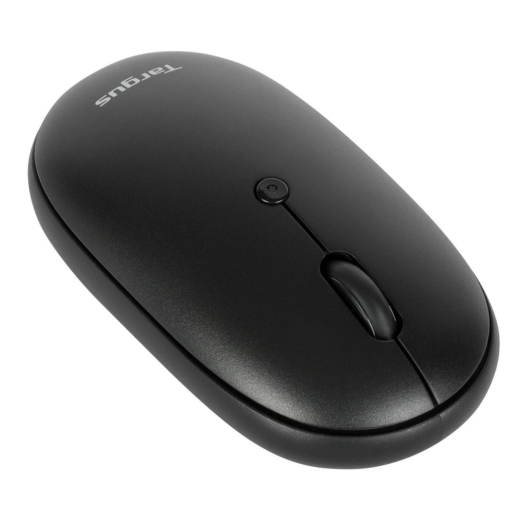Targus Targus Mouse Bluetooth Compact Antimicrobial Ambidextrous Multi-Device up to 3 PC/Mac - Black (UPC: 926363530560)