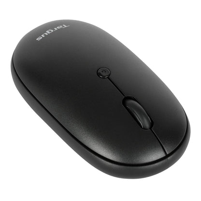 Targus Targus Mouse Bluetooth Compact Antimicrobial Ambidextrous Multi-Device up to 3 PC/Mac - Black (UPC: 926363530560)