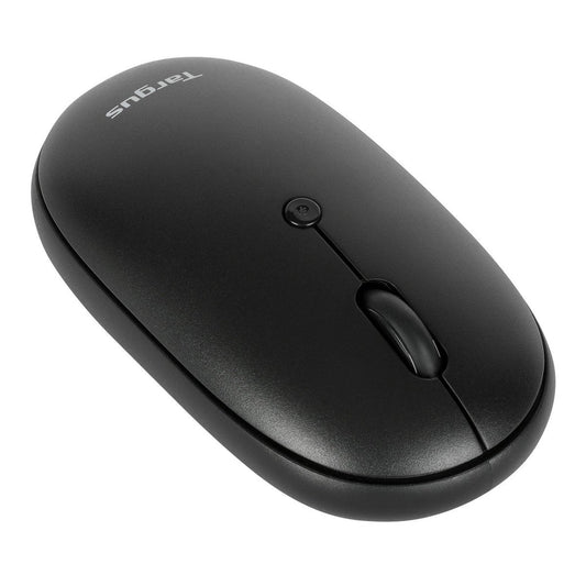 Targus Targus Mouse Bluetooth Compact Antimicrobial Ambidextrous Multi-Device up to 3 PC/Mac - Black