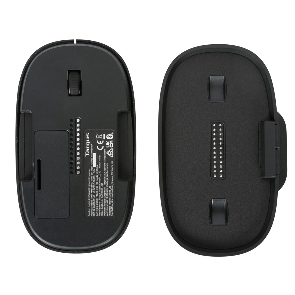 Targus Mouse Wireless Optical Ergonomic Ambidextrous 1600dpi PC/Mac - Matte Black - product image 5 of 5
