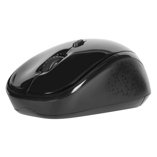 Targus Mouse Wireless Optical Ergonomic Ambidextrous 1600dpi PC/Mac - Matte Black - product image 1 of 5