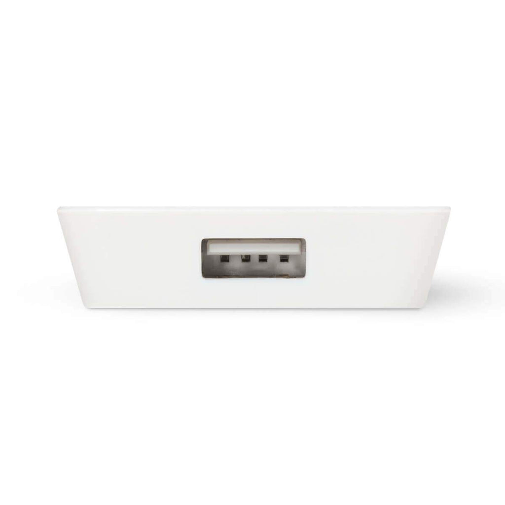 iStore Wall Charger 2 Port USB-A Slim Vertical 2.4A/12W Each Port - White - product image 4 of 5
