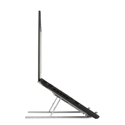 Targus Laptop/Tablet Portable Stand Ergonomic Aluminum Fits 10 - 15in Screens Foldable with Pouch - Silver - product image 2 of 5
