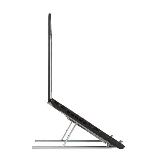 Targus Laptop/Tablet Portable Stand Ergonomic Aluminum Fits 10 - 15in Screens Foldable with Pouch - Silver - product image 2 of 5