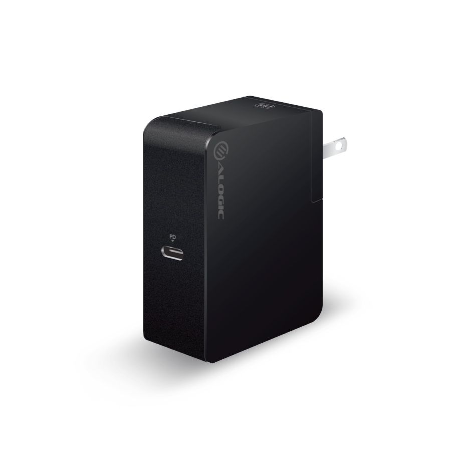 Alogic Wall Charger 1 Port USB-C 60W Power Delivery - Travel Edition - product image 1 of 1
