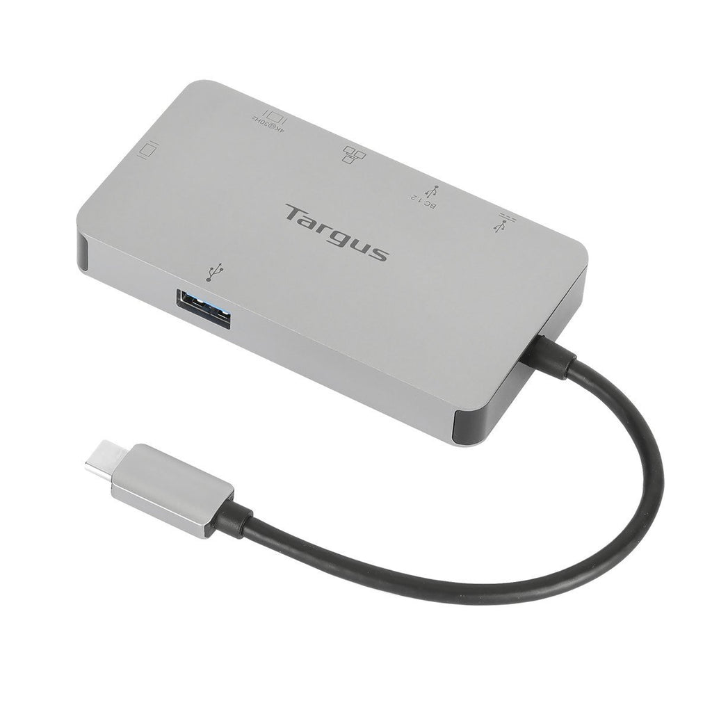 Targus Docking Station USB-C Single Video 4K HDMI/VGA with 100W Power Delivery Pass Thru - Silver - product image 5 of 5
