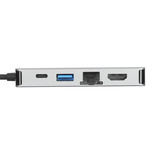 Targus Docking Station USB-C Single Video 4K HDMI/VGA with 100W Power Delivery Pass Thru - Silver - product image 2 of 5