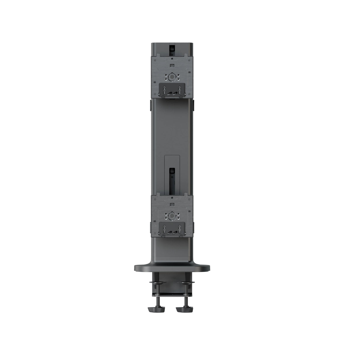 Alogic Elevate 34in Dual Vertical Monitor Stand (ED34VMS) with Cable Clip (EDVMSCC) - Silver
