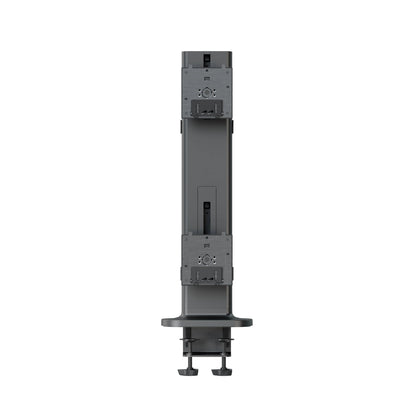 Alogic Elevate 34in Dual Vertical Monitor Stand (ED34VMS) with Cable Clip (EDVMSCC) - Silver