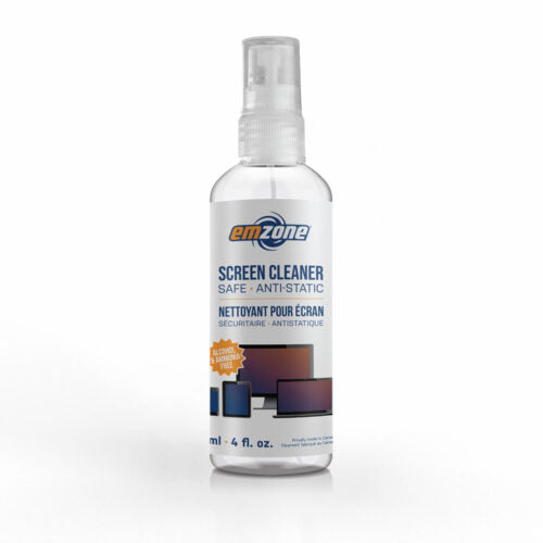 Emzone Screen Cleaner Foam 14oz No Drip Tech Device Alcohol & Ammonia Free with Microfibre Cloth - product image 4 of 5