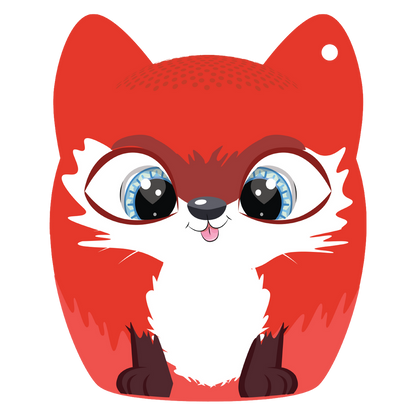 My Audio Solutions My Audio Pet Speaker Bluetooth Fox - Fox Rocks TWS & Lanyard Included 3 Watts Built in Mic Selfie Remote - product image 5 of 5