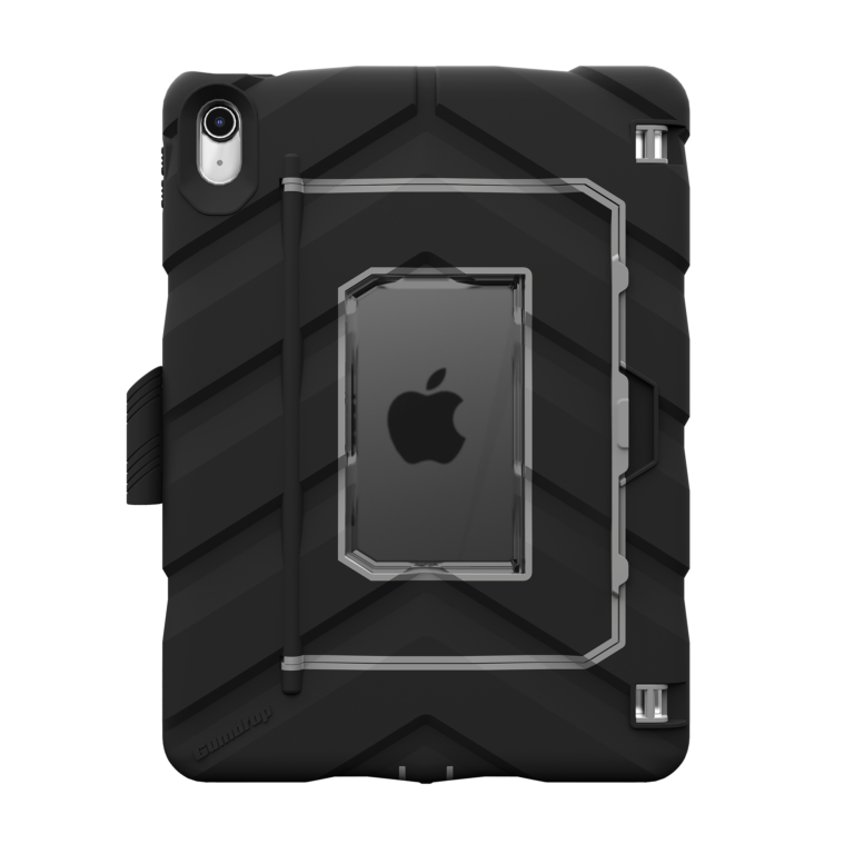 Gumdrop iPad 10.9 (11th Gen) 2025 & (10th Gen) 2022 HideAway Kickstand Screen Protector Drop Protection MIL Case - Black - product image 4 of 5