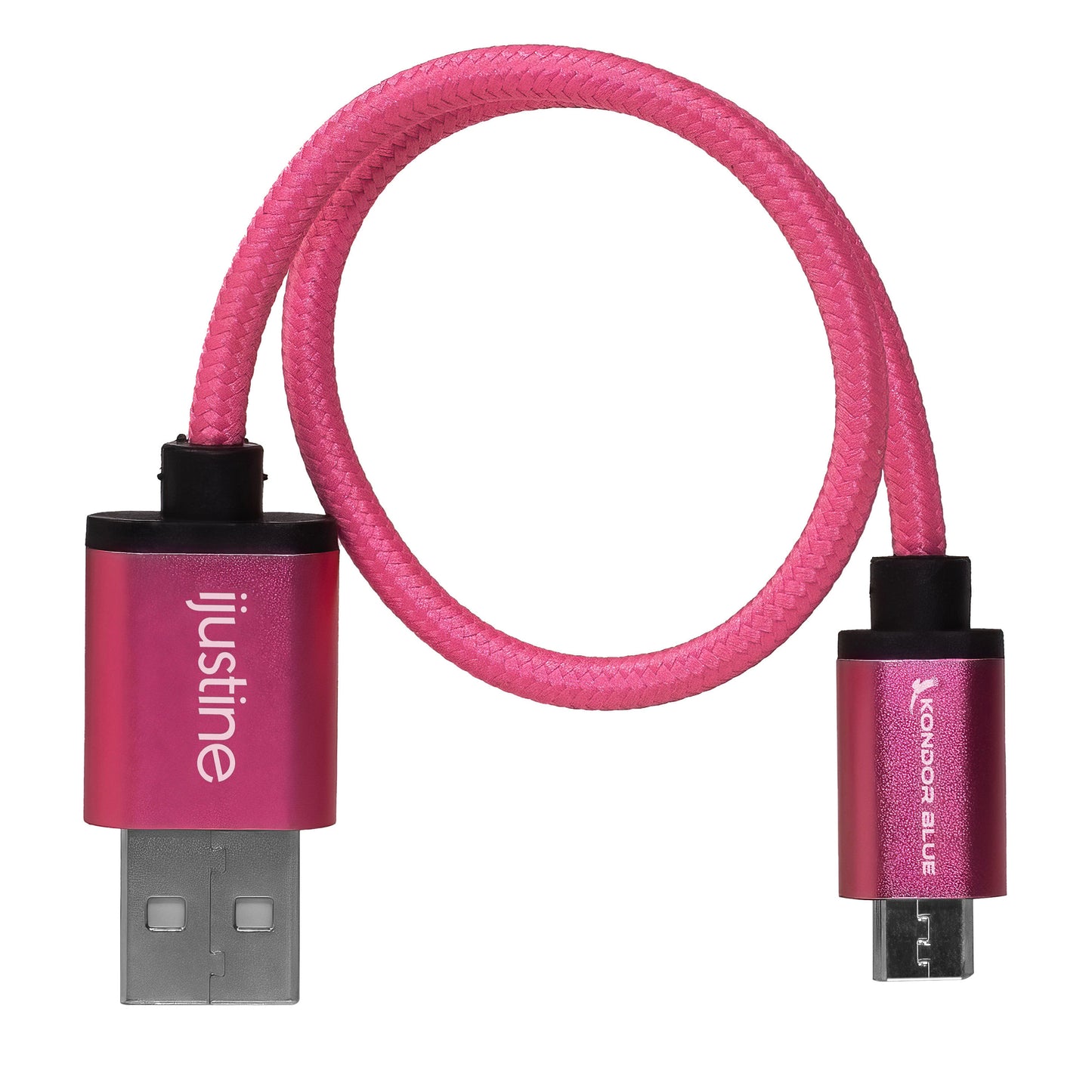 Colour Burst Charge & Sync Micro USB to USB-A Cable Pink - product image 2 of 5