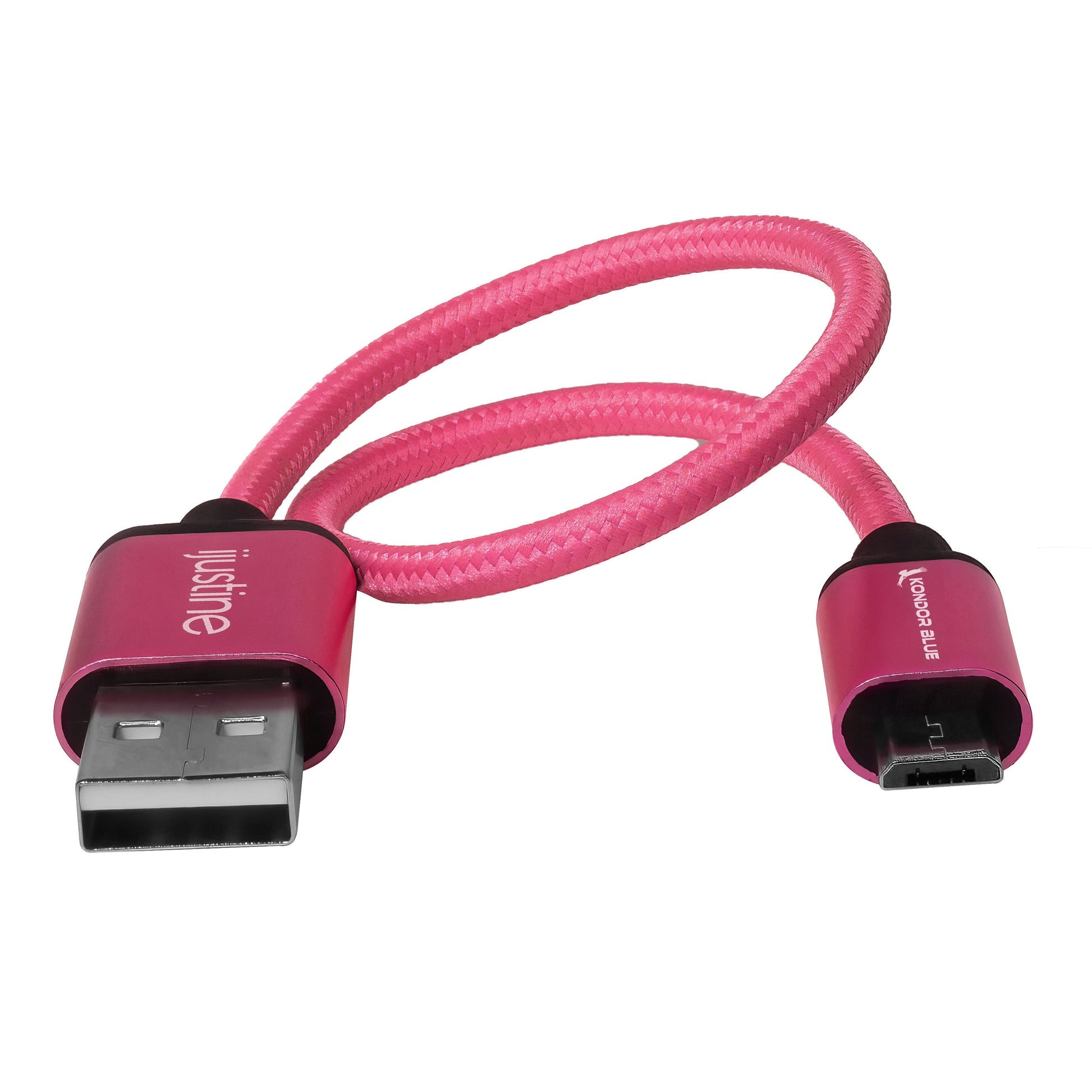 Colour Burst Charge & Sync Micro USB to USB-A Cable Pink - product image 5 of 5