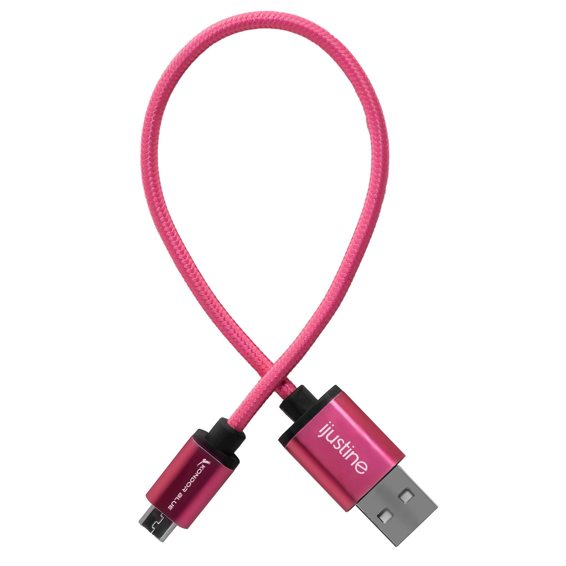 Colour Burst Charge & Sync Micro USB to USB-A Cable Pink - product image 4 of 5