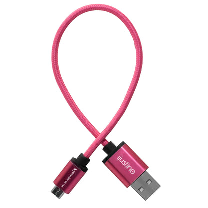 Colour Burst Charge & Sync Micro USB to USB-A Cable Pink - product image 4 of 5