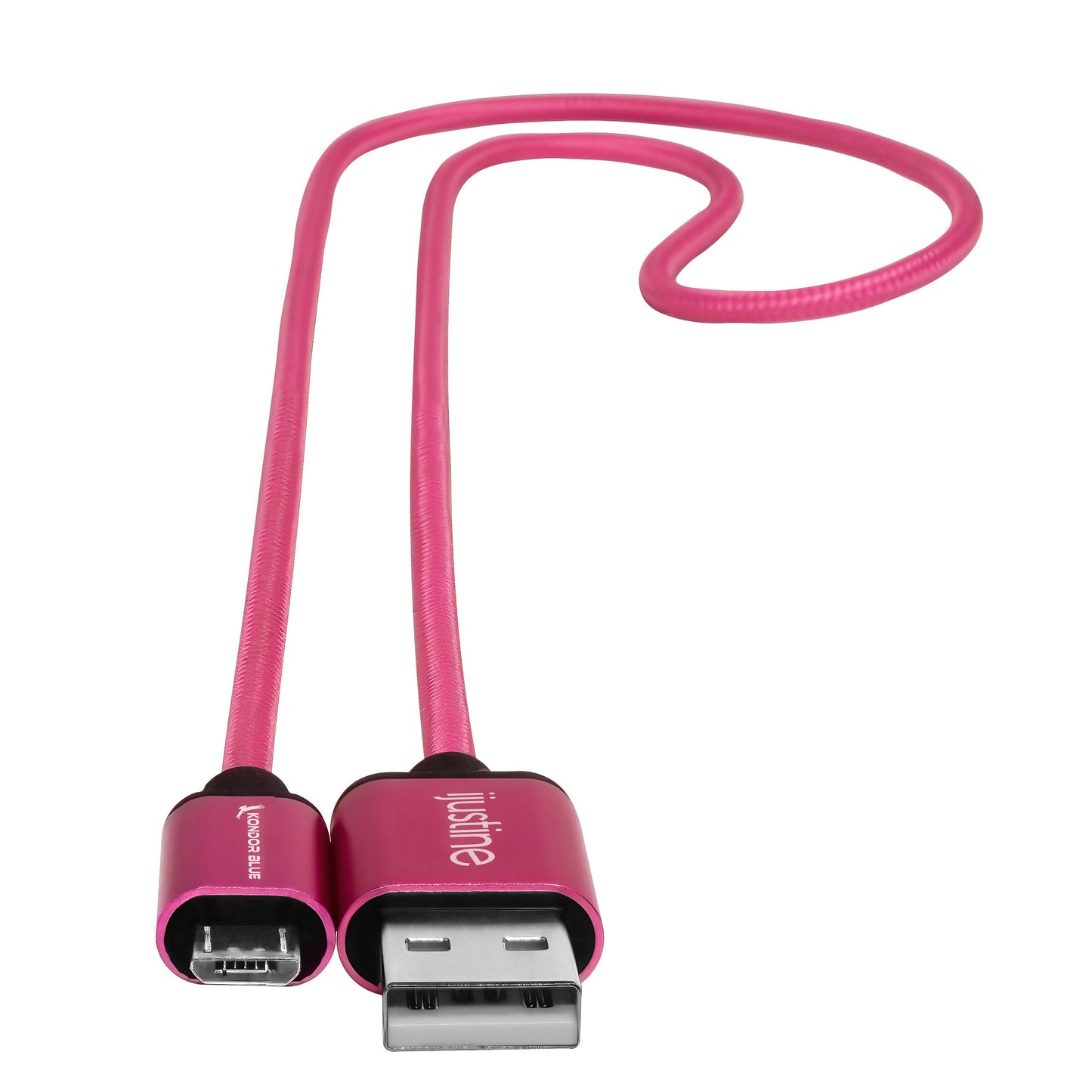 Colour Burst Charge & Sync Micro USB to USB-A Cable Pink - product image 1 of 5