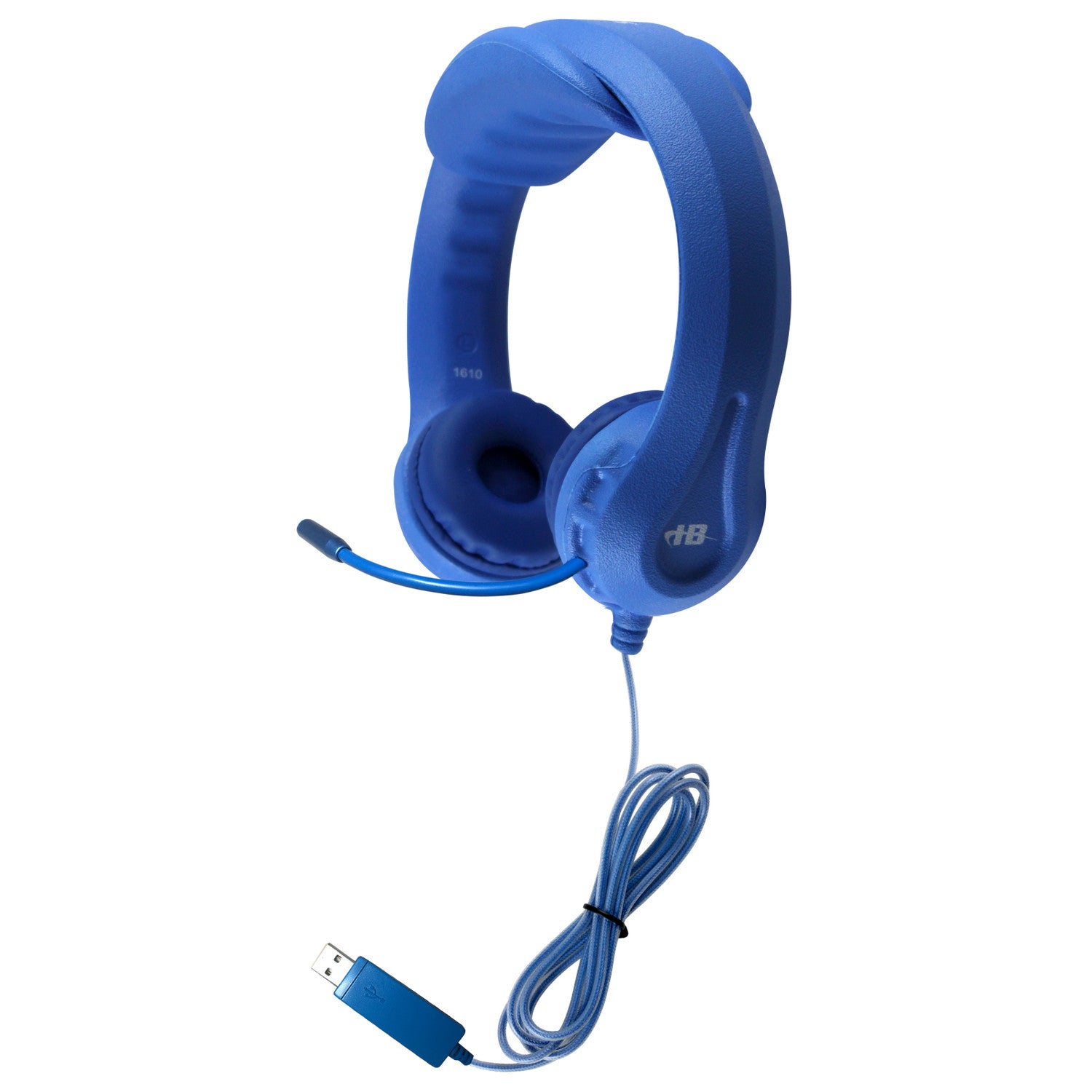 HamiltonBuhl HamiltonBuhl Headset with Gooseneck Mic USB, Flex-Phone Blue, Dura-Cord (UPC: 6811816277210) – Image 5