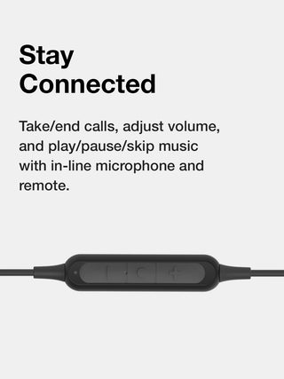 Koss Earbud Bluetooth FitBud BT1901i with Mic & Remote Black - product image 5 of 5