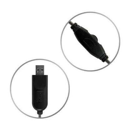 HamiltonBuhl Headset with Boom Mic Noise Cancelling USB-C Mach-1 On Ear Dura-Cord Steel Reinforced Gooseneck Inline Volume - Black - product image 4 of 5