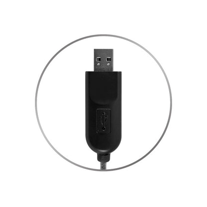 HamiltonBuhl Headset with Boom Mic Noise Cancelling USB-C Mach-2 Deluxe Over Ear Dura-Cord Steel Reinforced Gooseneck - Black - product image 4 of 5