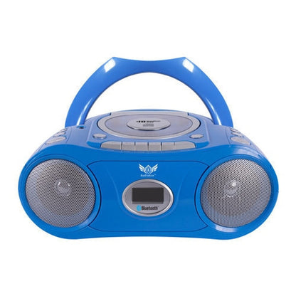 HamiltonBuhl Listening Centre Audio Star Mega 6 Station with Cassette Deck Boombox 6 Deluxe Headphones Carry Case - product image 2 of 5