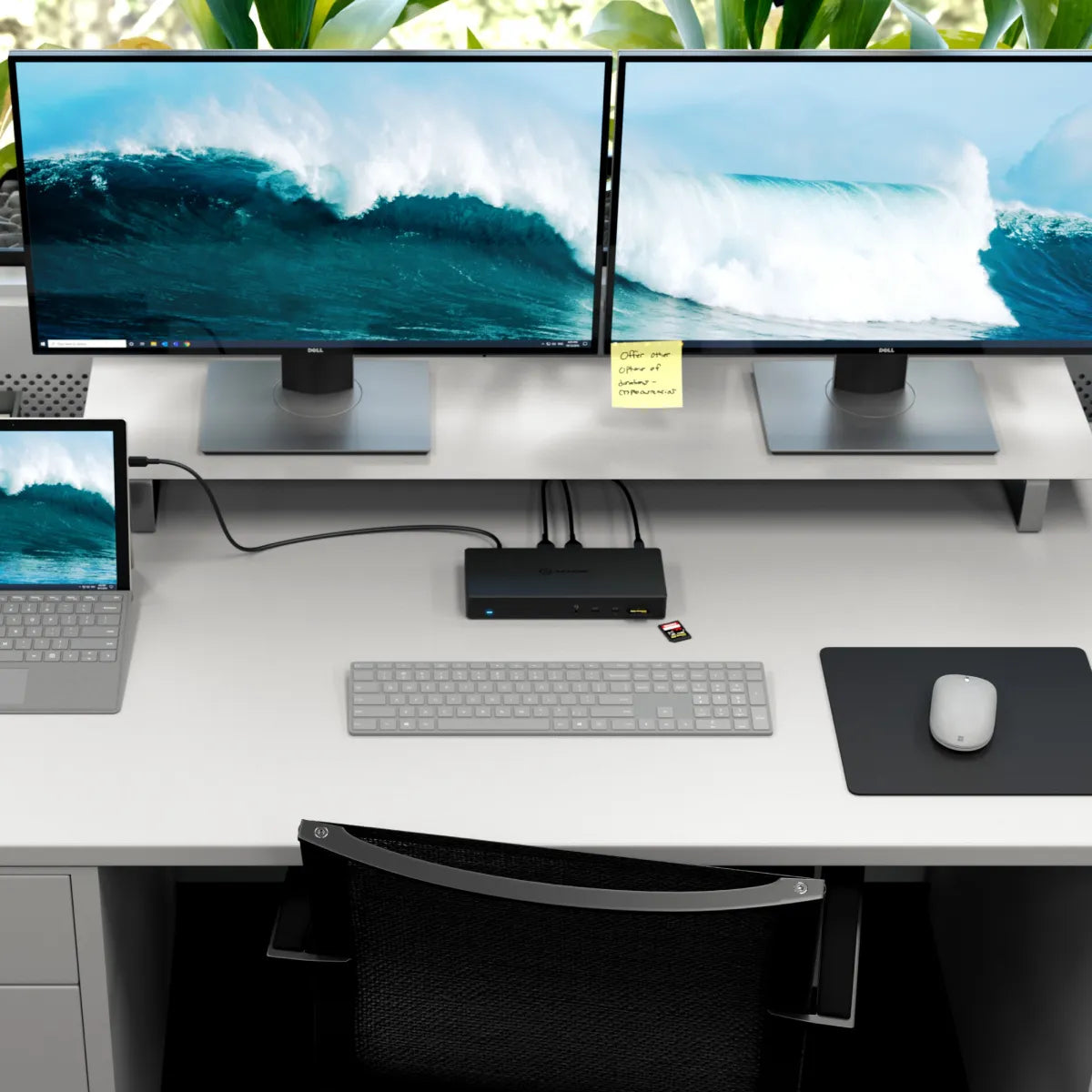 Alogic Docking Station USB-C Triple Monitor 2x DisplayPort  1x HDMI 4k Ultra HD 100W Power Delivery MA3 - Black - product image 3 of 3