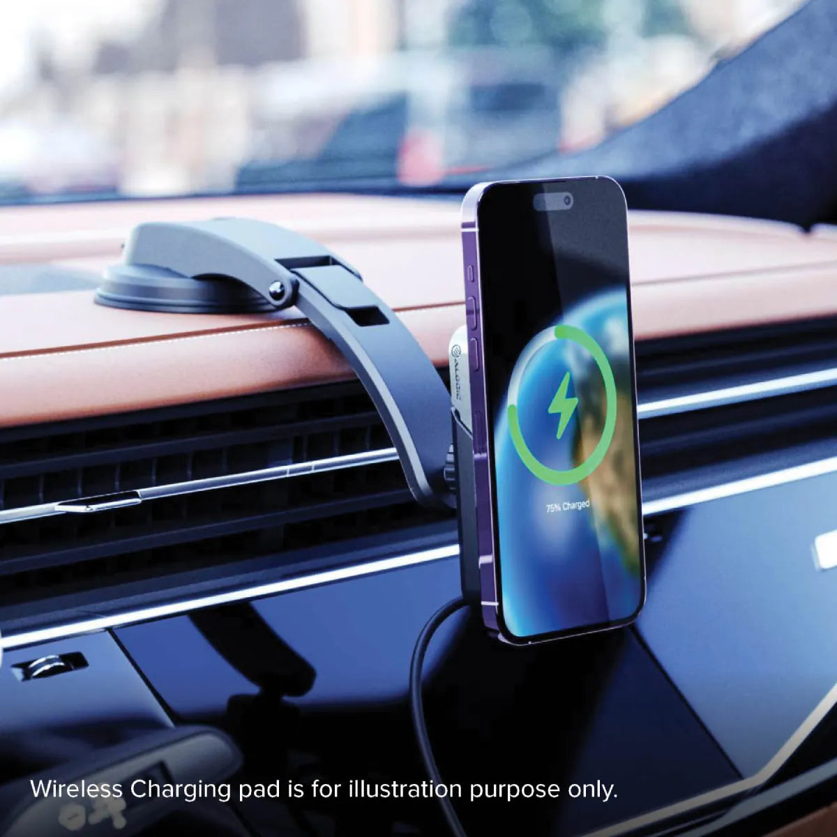 Alogic Dash/Windshield Car Mount for Matrix Universal Wireless Car Charger - product image 3 of 3