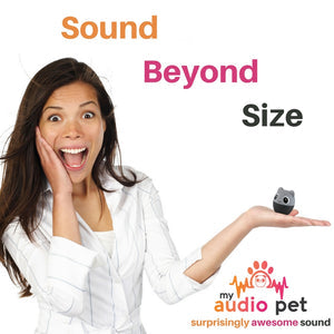 My Audio Solutions My Audio Pet Speaker Bluetooth SOLO Mouse - Mega Mouse Lanyard Included 3 Watts Built in Mic Selfie Remote - product image 3 of 5