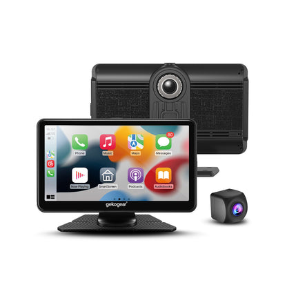 Cancella myGEKOgear Dashcam - Orbit C110 Dual Front (1080p) Rear (1080p) & Back up Camera 7in Touch Screen with Apple CarPlay / Android Auto 64GB MicroSD Includ - product image 2 of 5