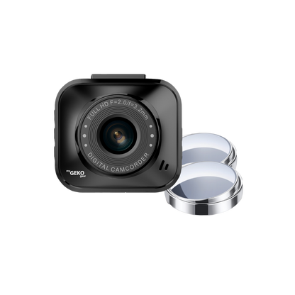 myGEKOgear Dashcam - Orbit 122 1080p HD with Blind Spot Mirrors 120 Degree Wide Angle G-Sensor 8GB MicroSD Included (support up to 32GB) - Black - product image 3 of 5