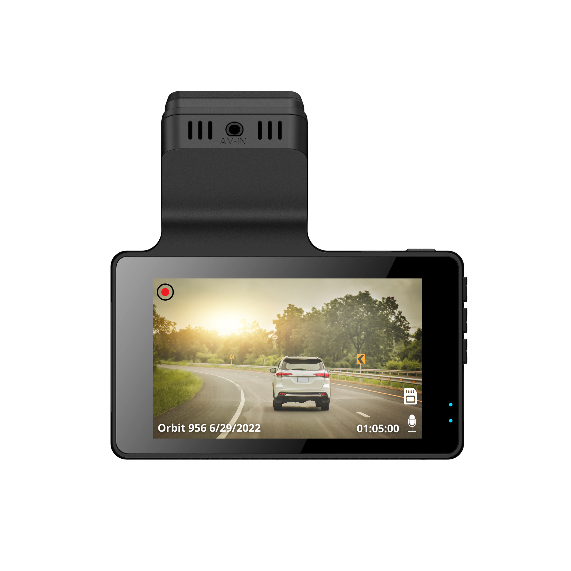 Cancella myGEKOgear Dashcam - Orbit 956 Dual Front (4k) & Rear (1080p) Cams Speed Reminder Fatigue Alert Time Lapse 32GB MicroSD Included (Support up to 128GB) - product image 5 of 5