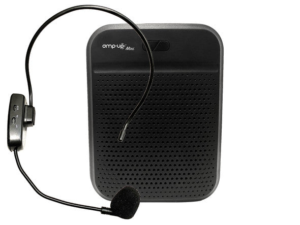 HamiltonBuhl Voice Amplifier Speaker 25W with Wireless Microphone up to 40 Channels Includes Carry Strap & Waistband Hook - Black - product image 3 of 5