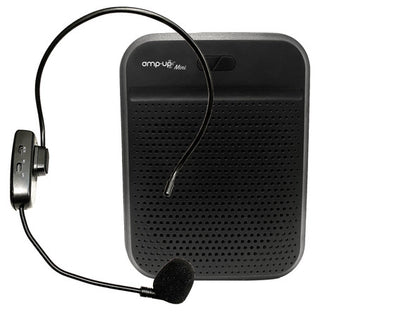 HamiltonBuhl Voice Amplifier Speaker Mini 10W with Wireless Microphone Includes Carry Strap & Waistband Hook - Black - product image 3 of 5