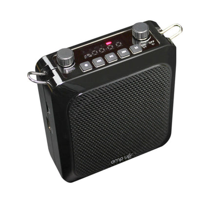HamiltonBuhl Voice Amplifier Speaker Mini 10W with Wireless Microphone Includes Carry Strap & Waistband Hook - Black - product image 2 of 5