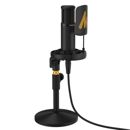 HamiltonBuhl HamiltonBuhl On-Air Podcast Kit Contains Podcast Microphone, Sound Isolation Shield, Pop Filter and Stand Kit