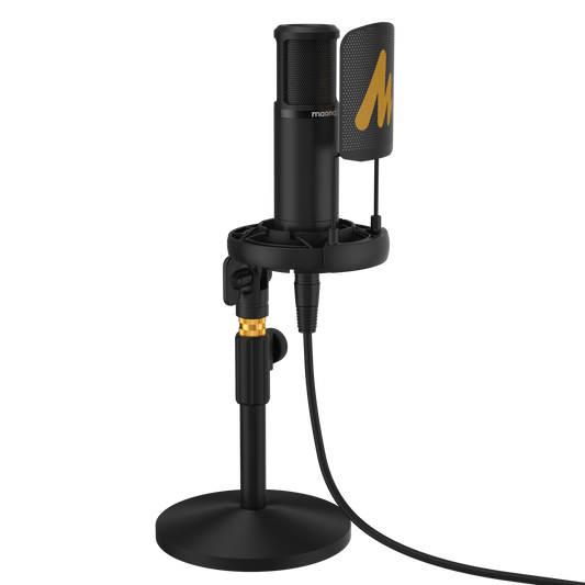 HamiltonBuhl HamiltonBuhl On-Air Podcast Kit Contains Podcast Microphone, Sound Isolation Shield, Pop Filter and Stand Kit