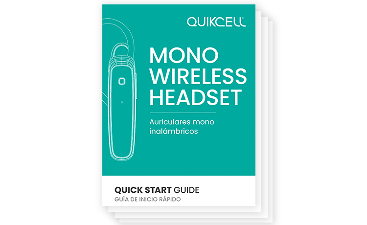 Quikcell Edge Mini Bluetooth 3.0 Headset Pink with Mic - product image 1 of 4