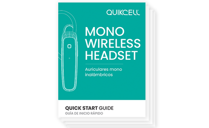 Quikcell Edge Mini Bluetooth 3.0 Headset Pink with Mic - product image 1 of 4