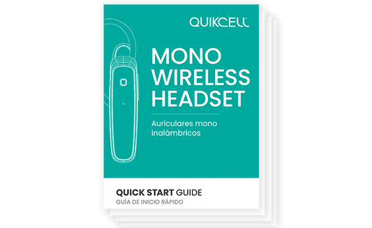 Quikcell Edge Mini Bluetooth 3.0 Headset Pink with Mic - product image 1 of 4