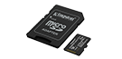 Kingston MicroSD Memory Card 64GB Canvas Select Plus with SD Adapter 100MB/s - Black - product image 1 of 5