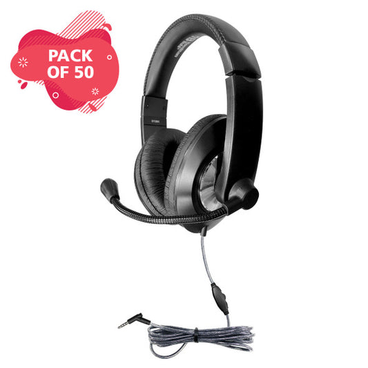 HamiltonBuhl Headset with Gooseneck Mic USB, Flex-Phone Blue, Dura-Cord - product image 1 of 5