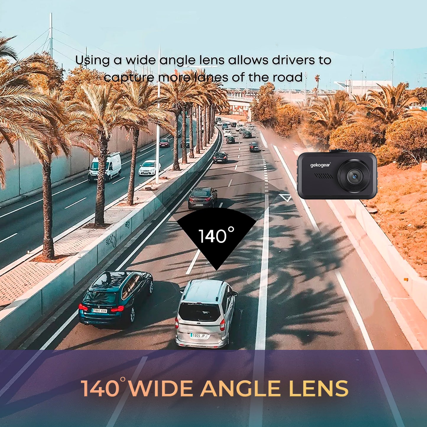 myGEKOgear Dashcam - Orbit D111 1080p HD 140 Degree Wide Angle G-Sensor 32GB MicroSD Included (support up to 64GB) - Black - product image 4 of 5