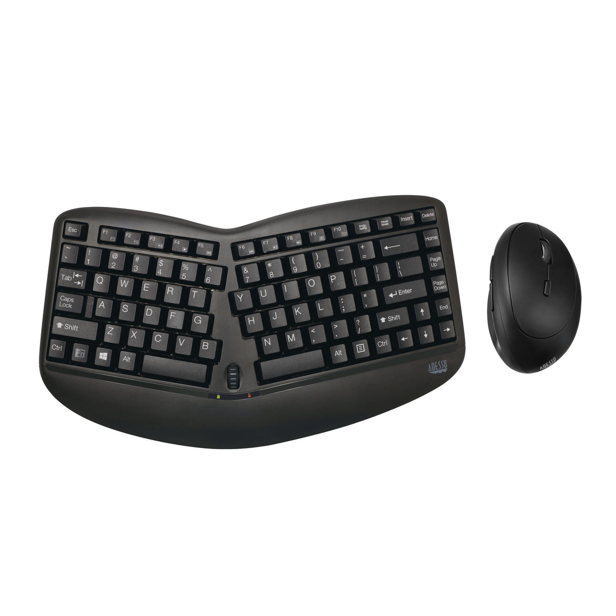 Adesso Adesso Wireless Mini Ergo Keyboard and Mouse combo