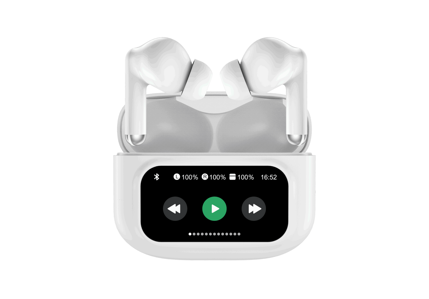 Adesso Earbuds Bluetooth Xtream T3 Active Noise Cancellation with Touchscreen controller - product image 1 of 5